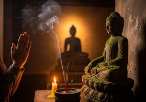Giữ tâm thanh tịnh để an vui theo sát bạn như bóng với hình